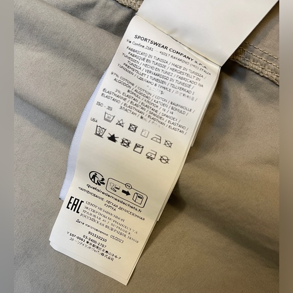 STONE ISLAND SUPIMA COTTON TWILL STRETCH-TC ZIP SHIRT JACKET size S NWOT - Picture 11 of 12